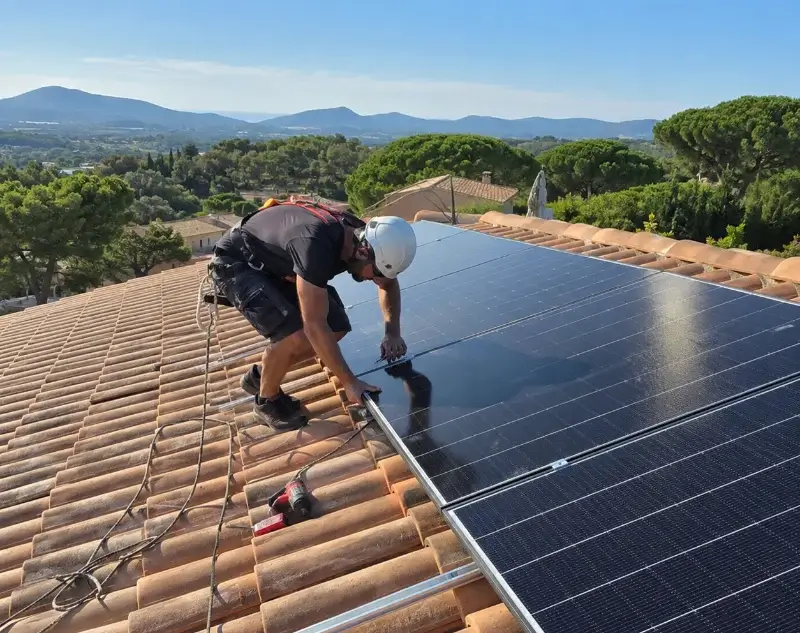 Installateur panneaux solaires Poudenx — pose photovoltaïque sur toiture